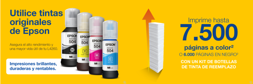 epson l4260 7500 paginas a color