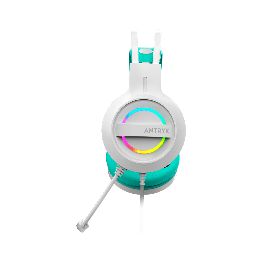 Audífono Gaming Antryx Iris-W Turquesa - Imagen 3