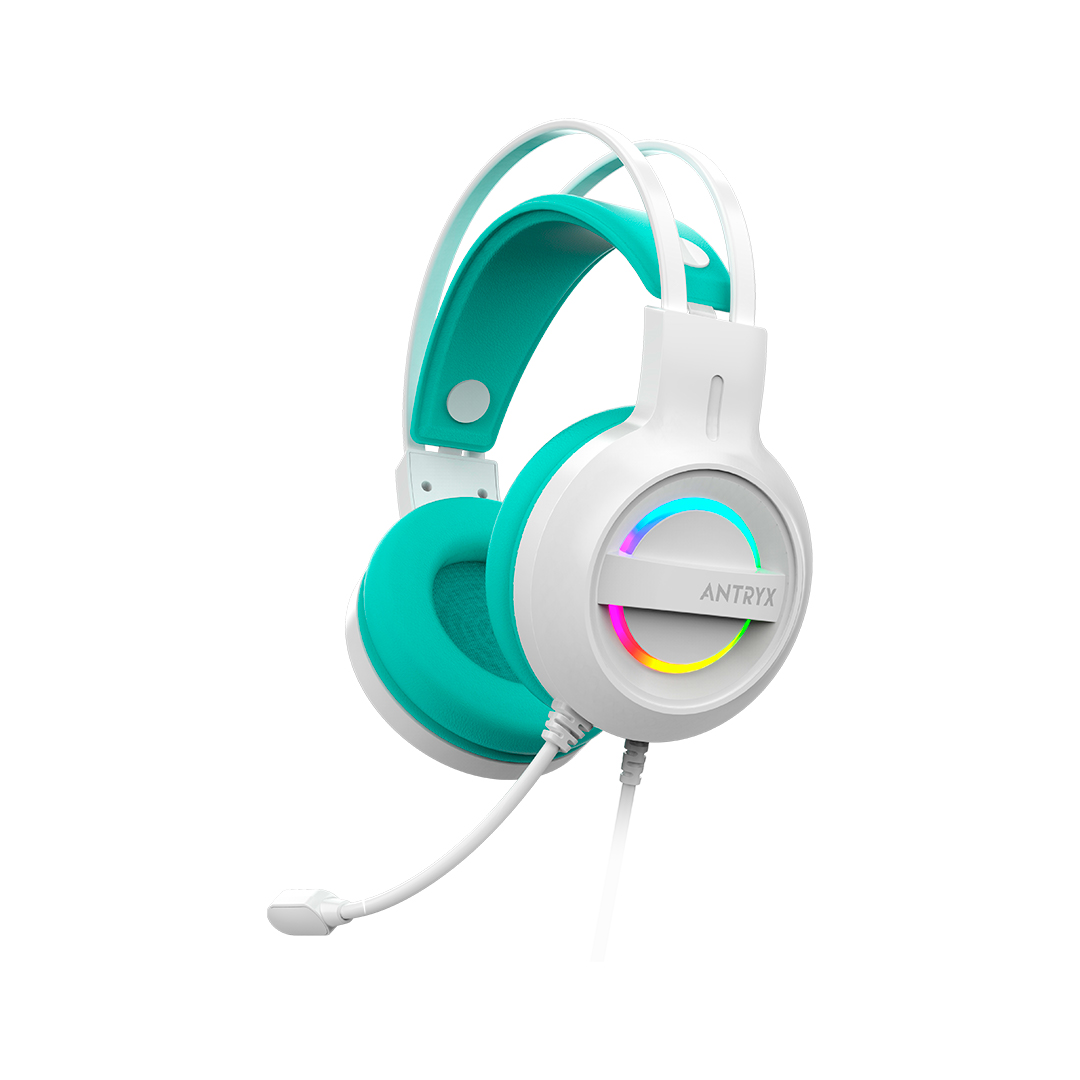 Audífono Gaming Antryx Turquesa