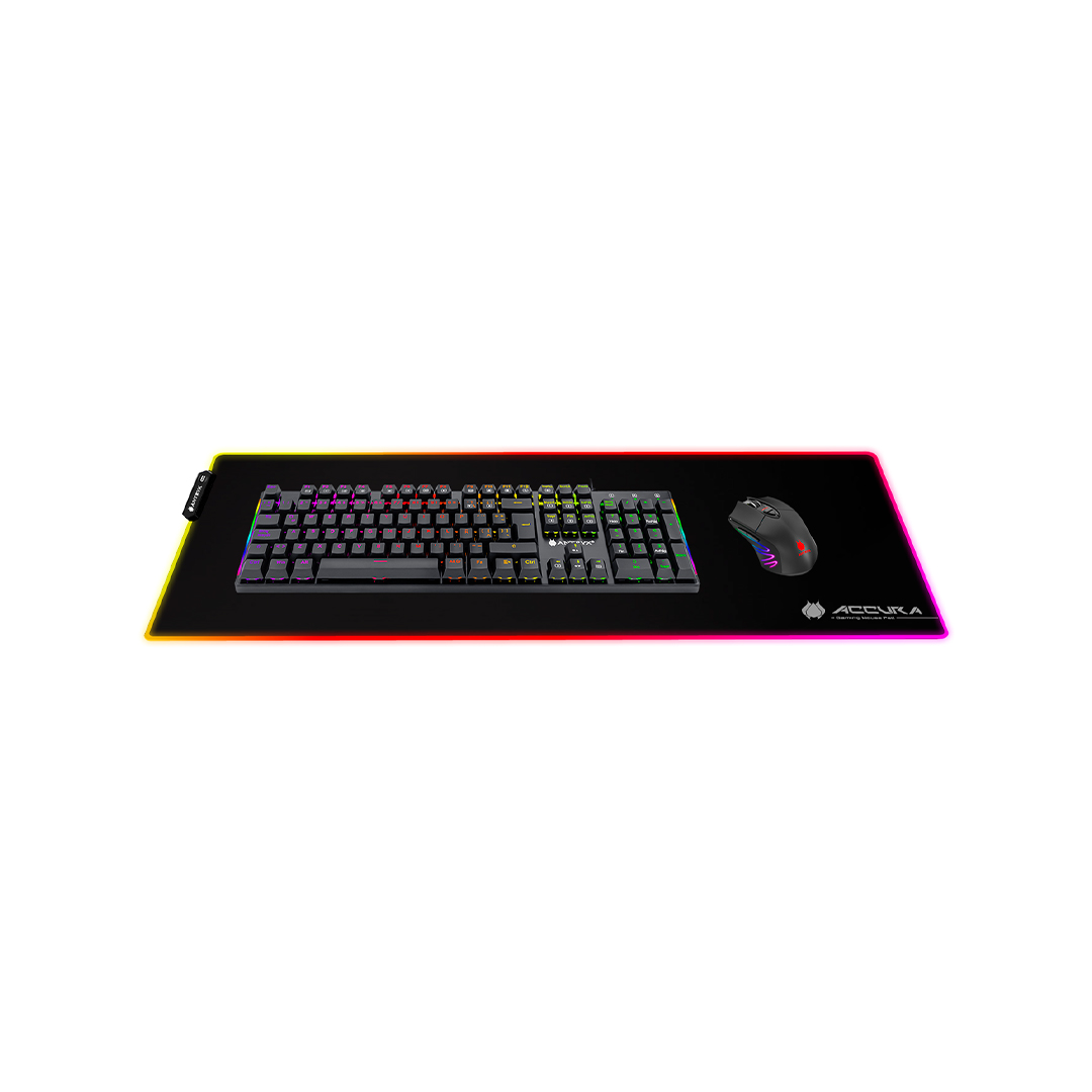 Mouse Pad Gaming Antryx Accura 80 RGB, 80X30CM - Imagen 2
